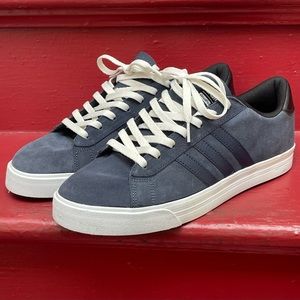 ADIDAS NEO Cloudfoam classic Suede Navy Size 12 Mint!